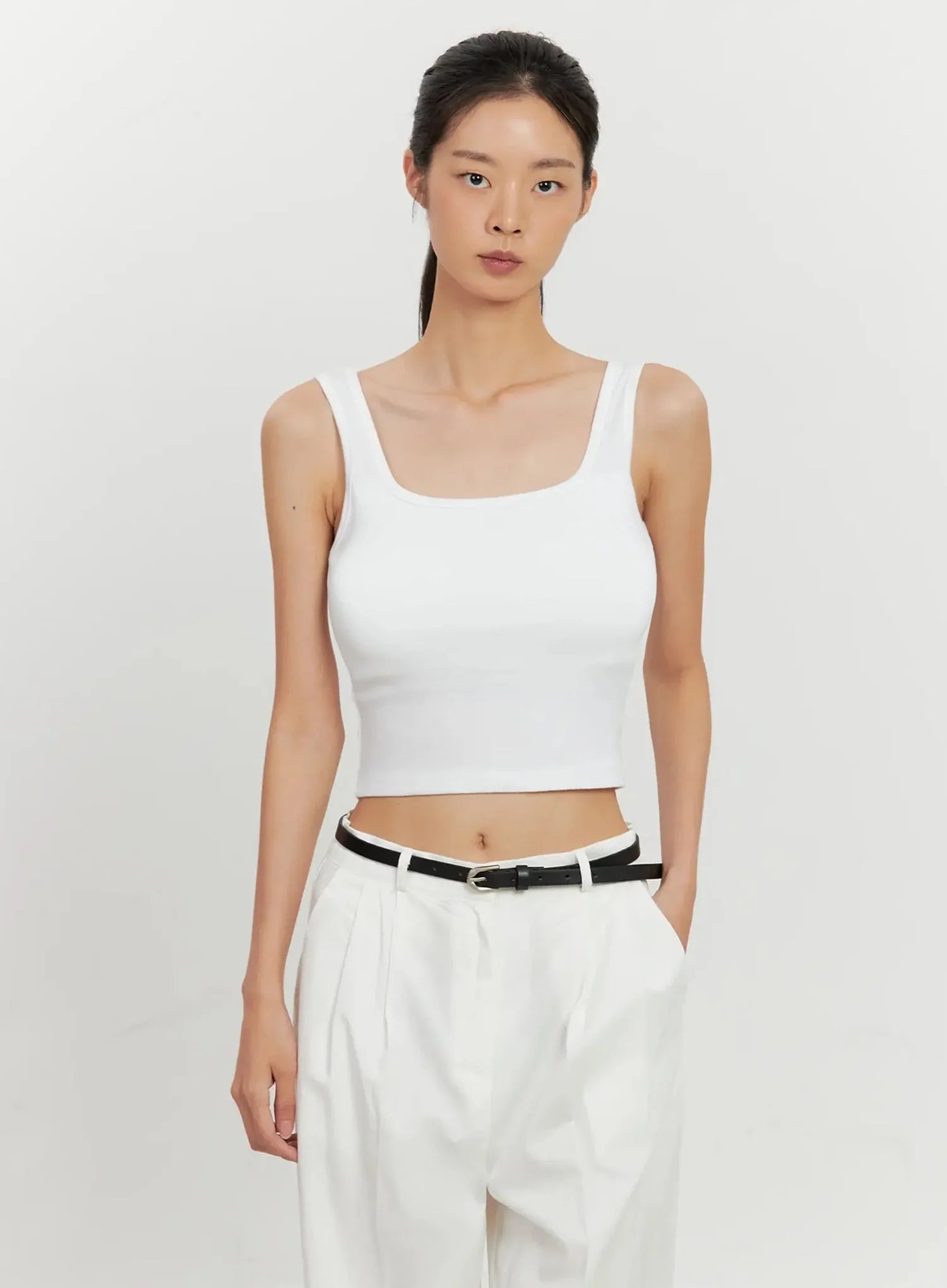 Essential Crop Tank Top IL528