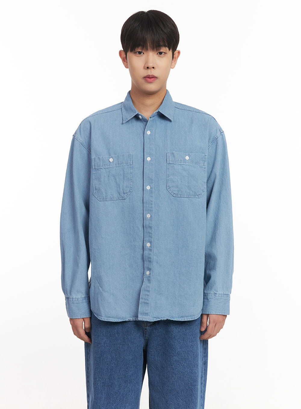 Men's Denim Collared Shirt IM527