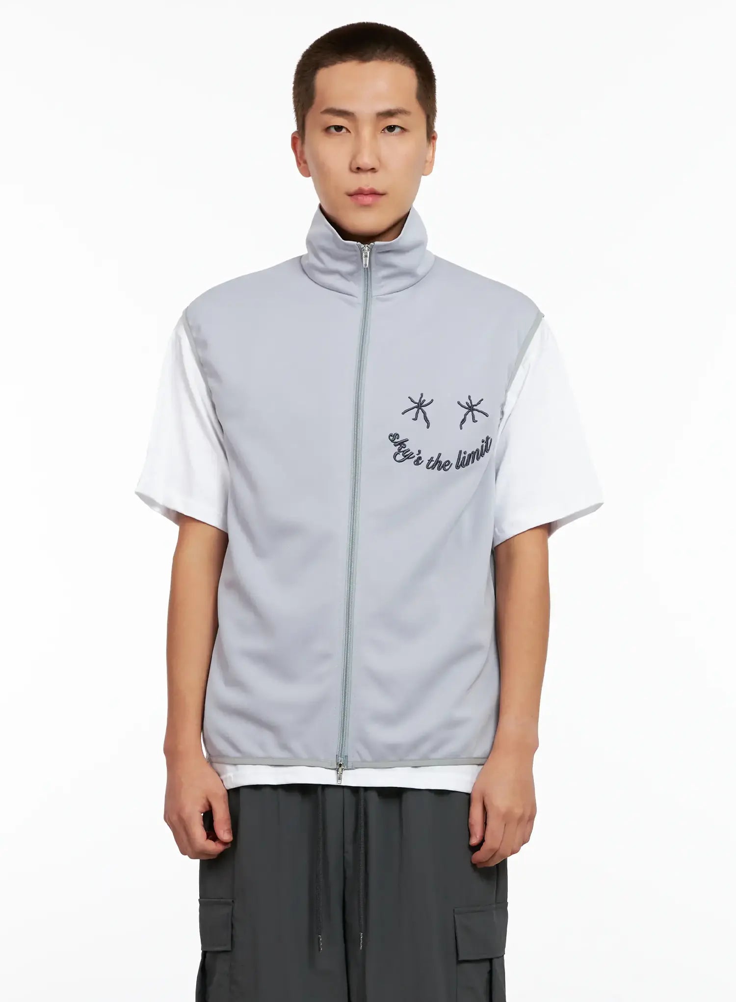 Men's High-Neck Vest IG508