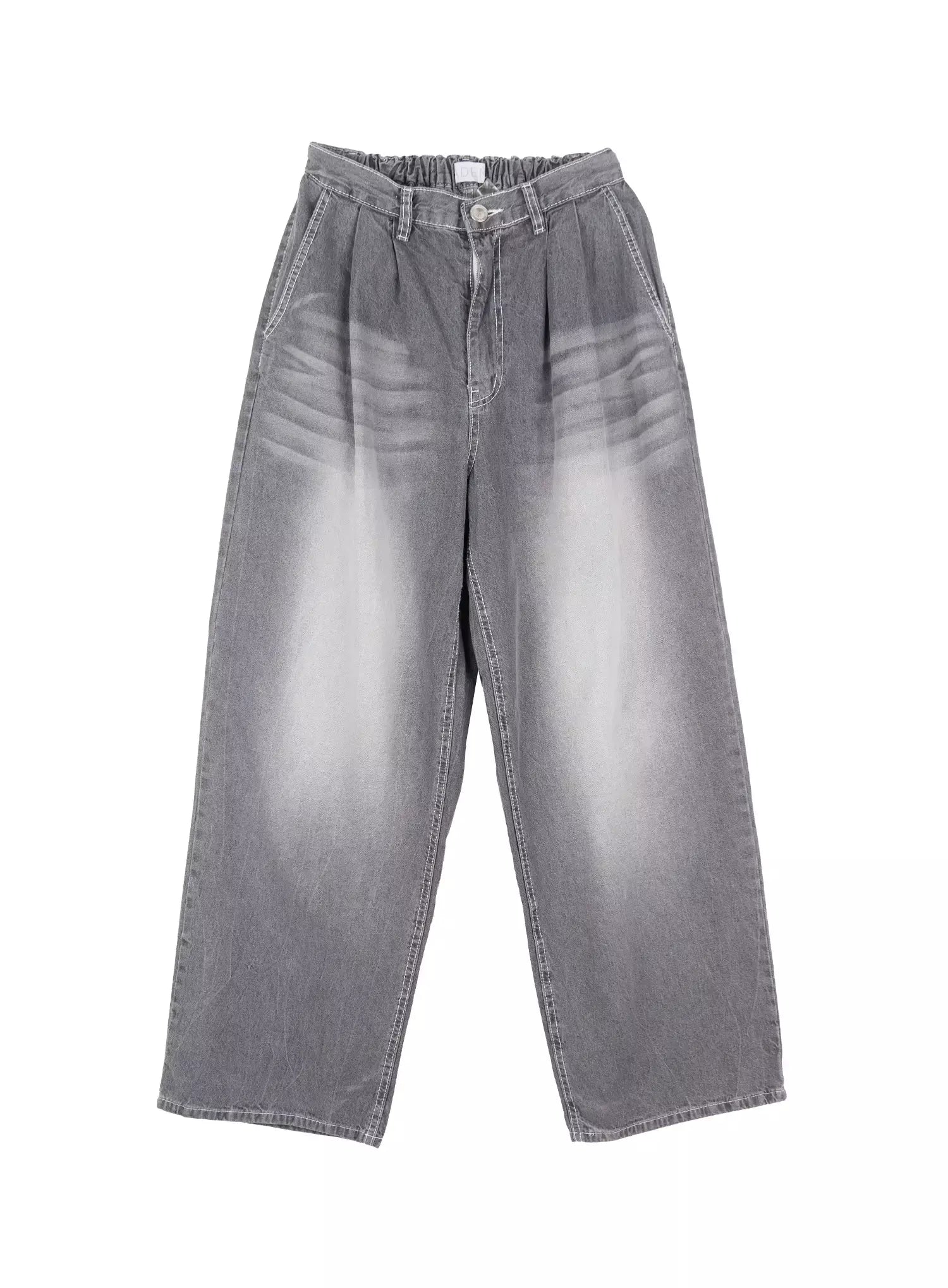 Men's Relaxed-Fit Vintage Denim Jeans IL516