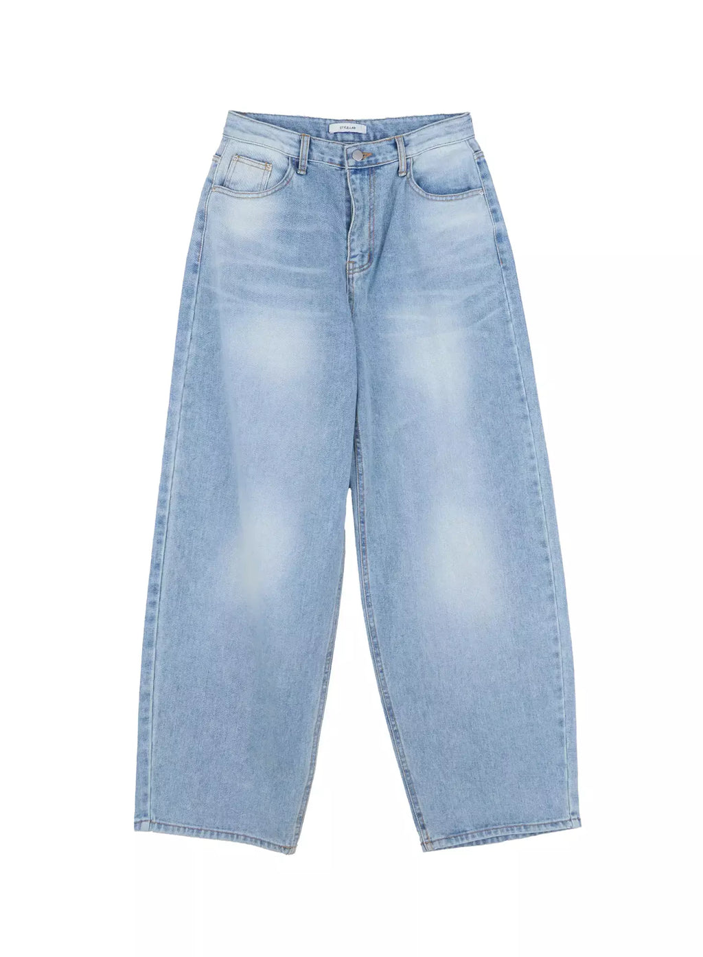 Dain Washed Wide-Leg Jeans IL531