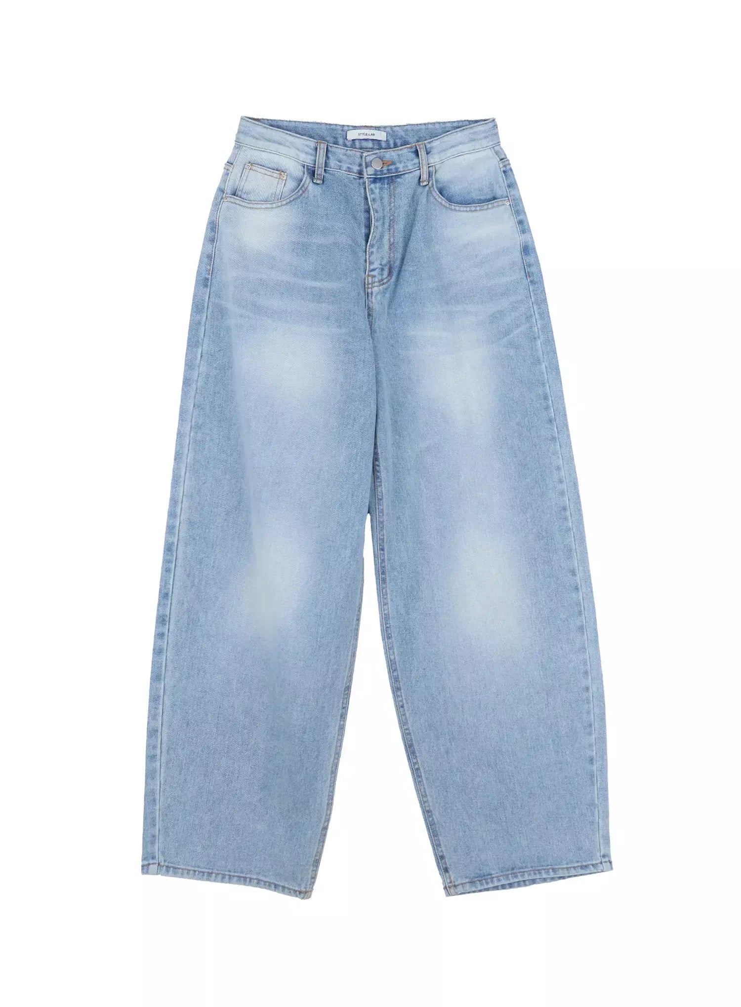 Dain Washed Wide-Leg Jeans IL531