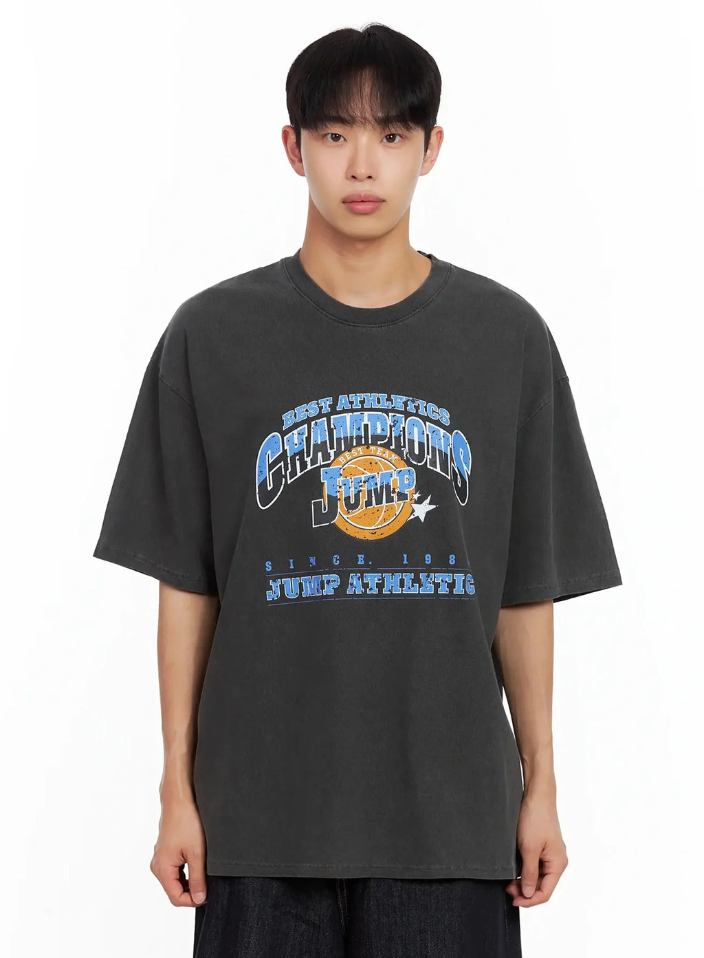 Men's Sporty Graphic T-Shirt IL516