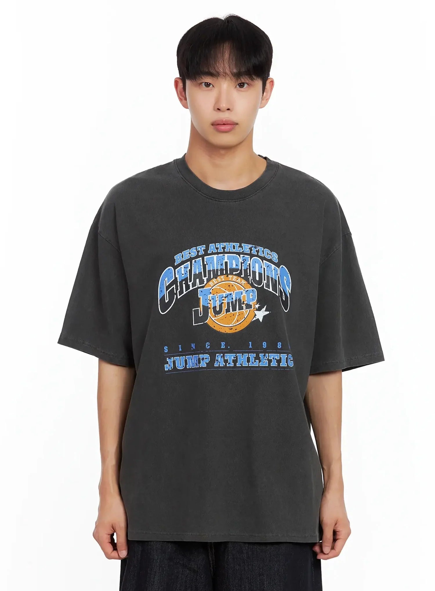 Men's Sporty Graphic T-Shirt IL516