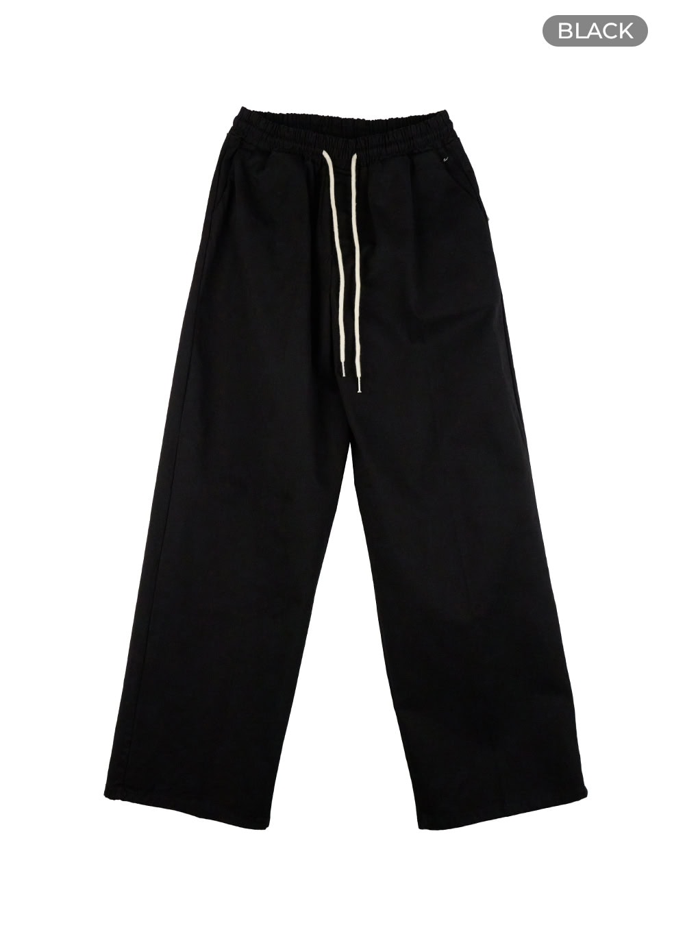 Men's Solid Wide-Fit Pants IG409