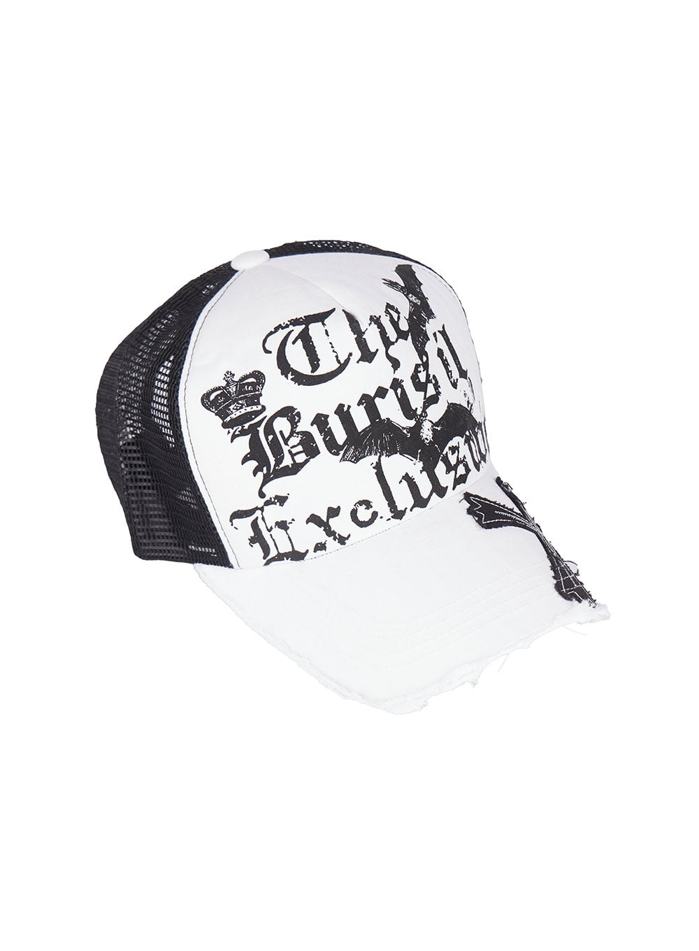 Patched Graphic Mesh Cap IY516