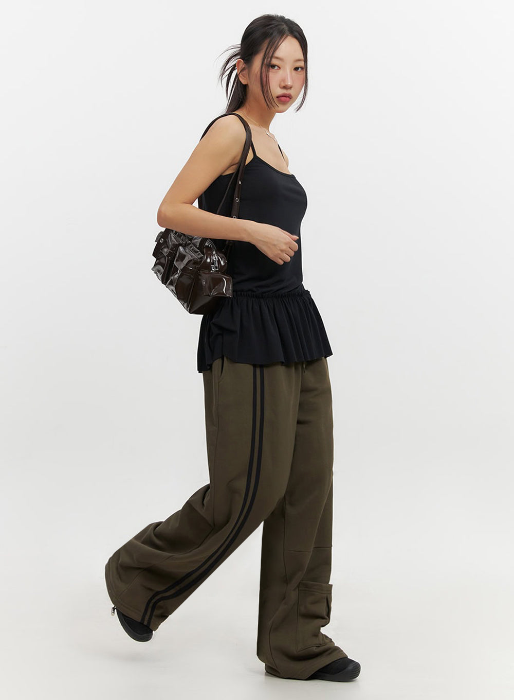 Ruffle Layered Camisole Top IF510