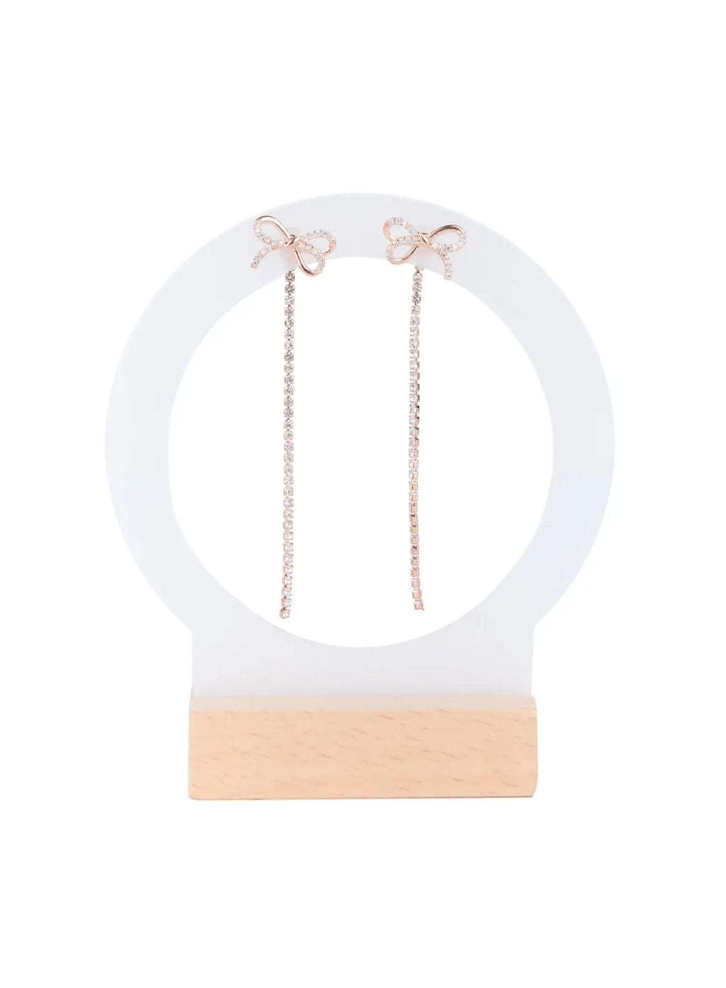 Ribbon Drop Earrings IS515