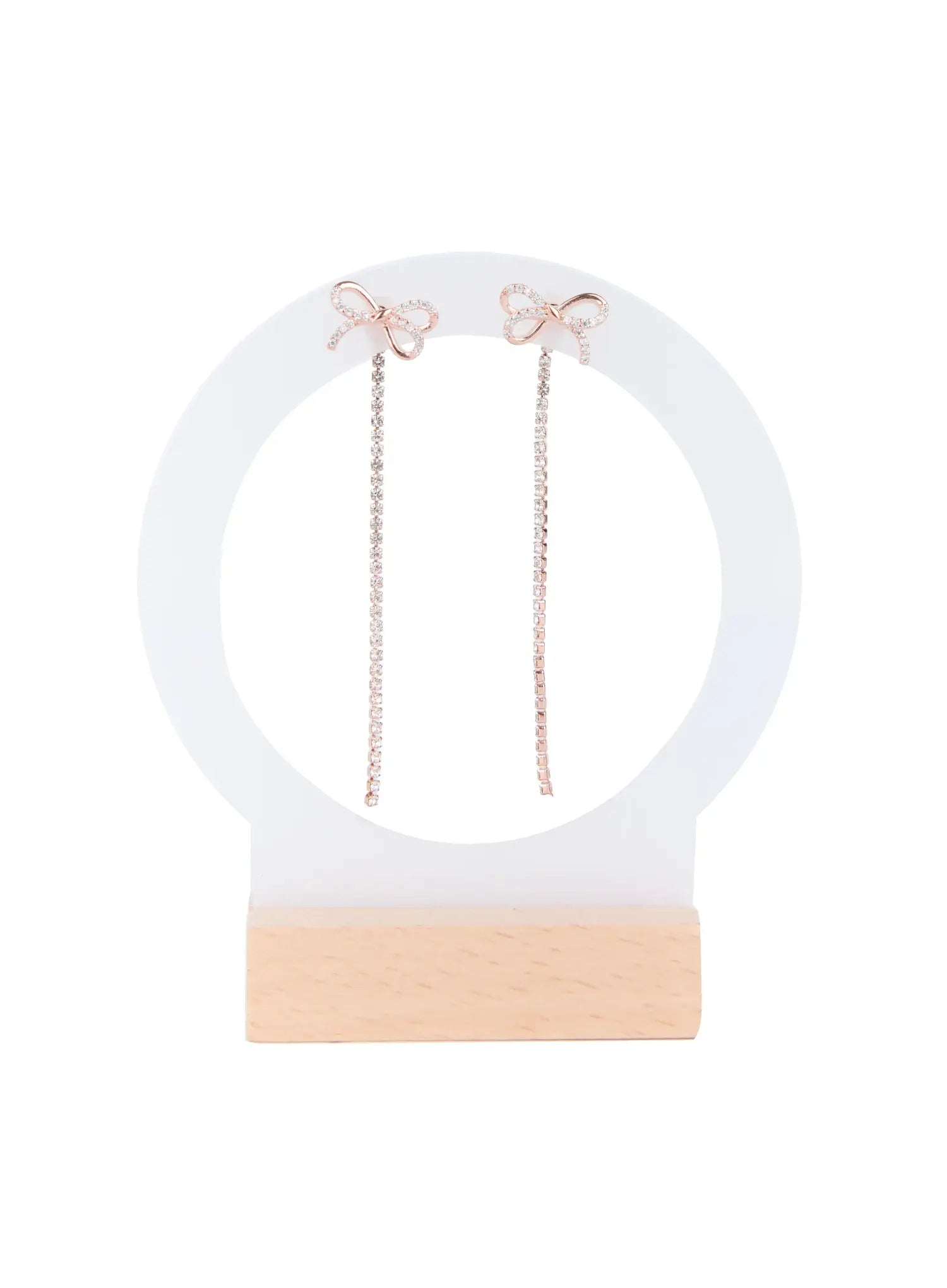 Ribbon Drop Earrings IS515