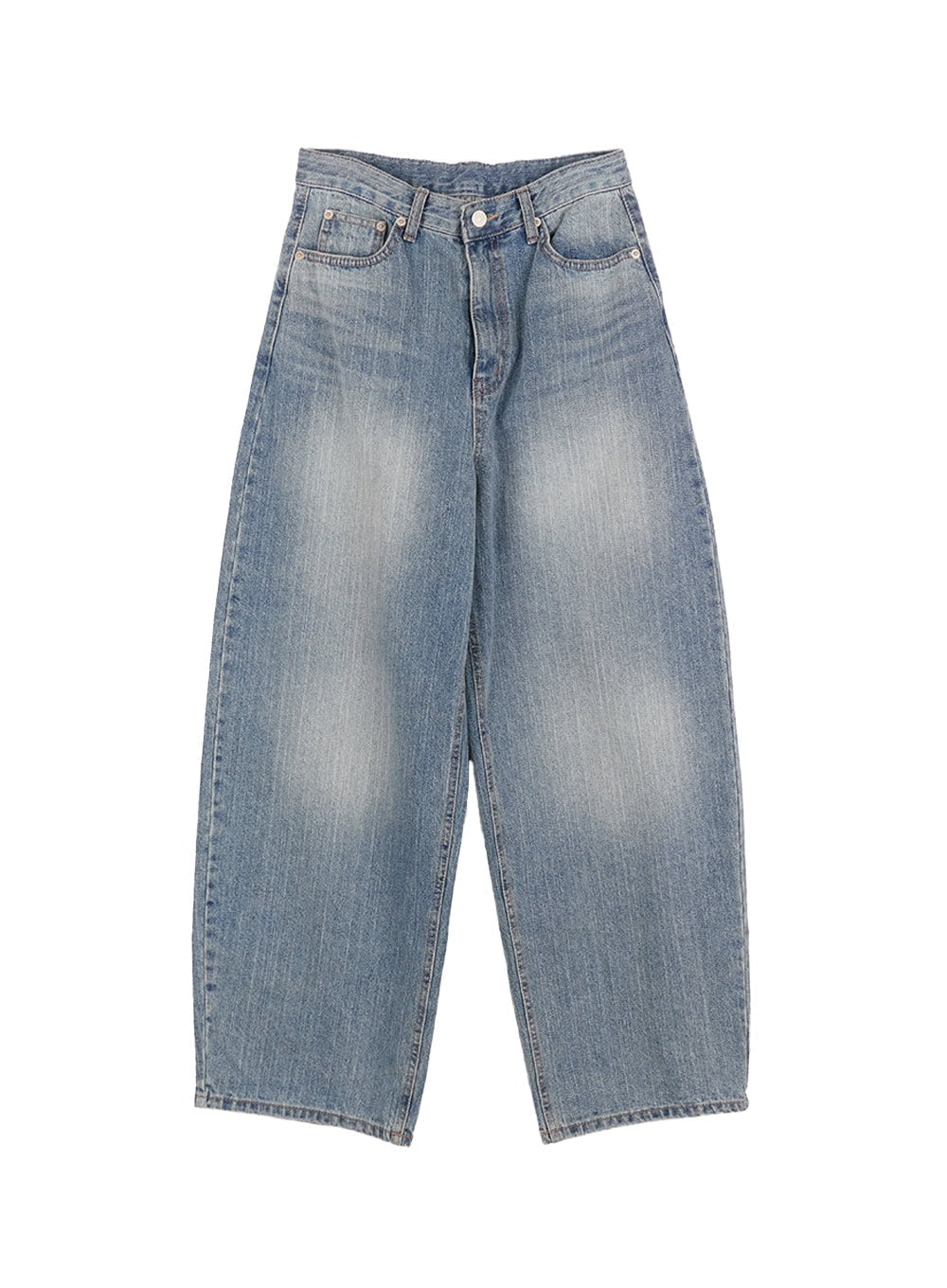 Yvette Washed Baggy Jeans IA517