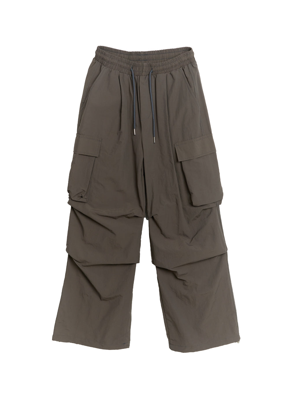 Pocketed Wide-Leg Cargo Pants IF510