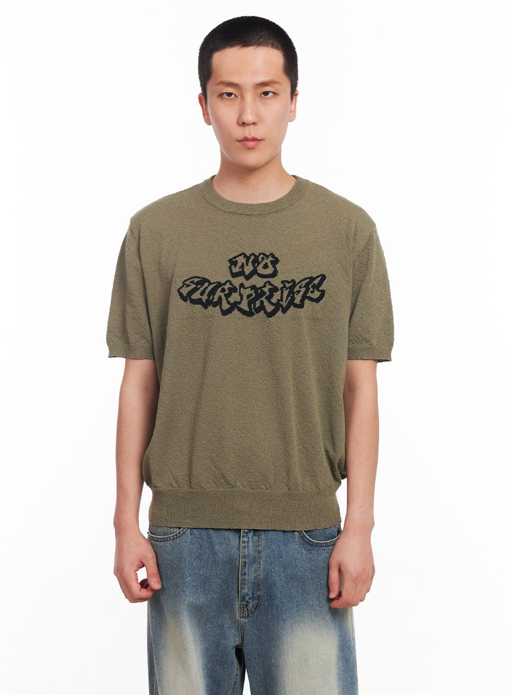 Men's Graphic Knit Tee IU512