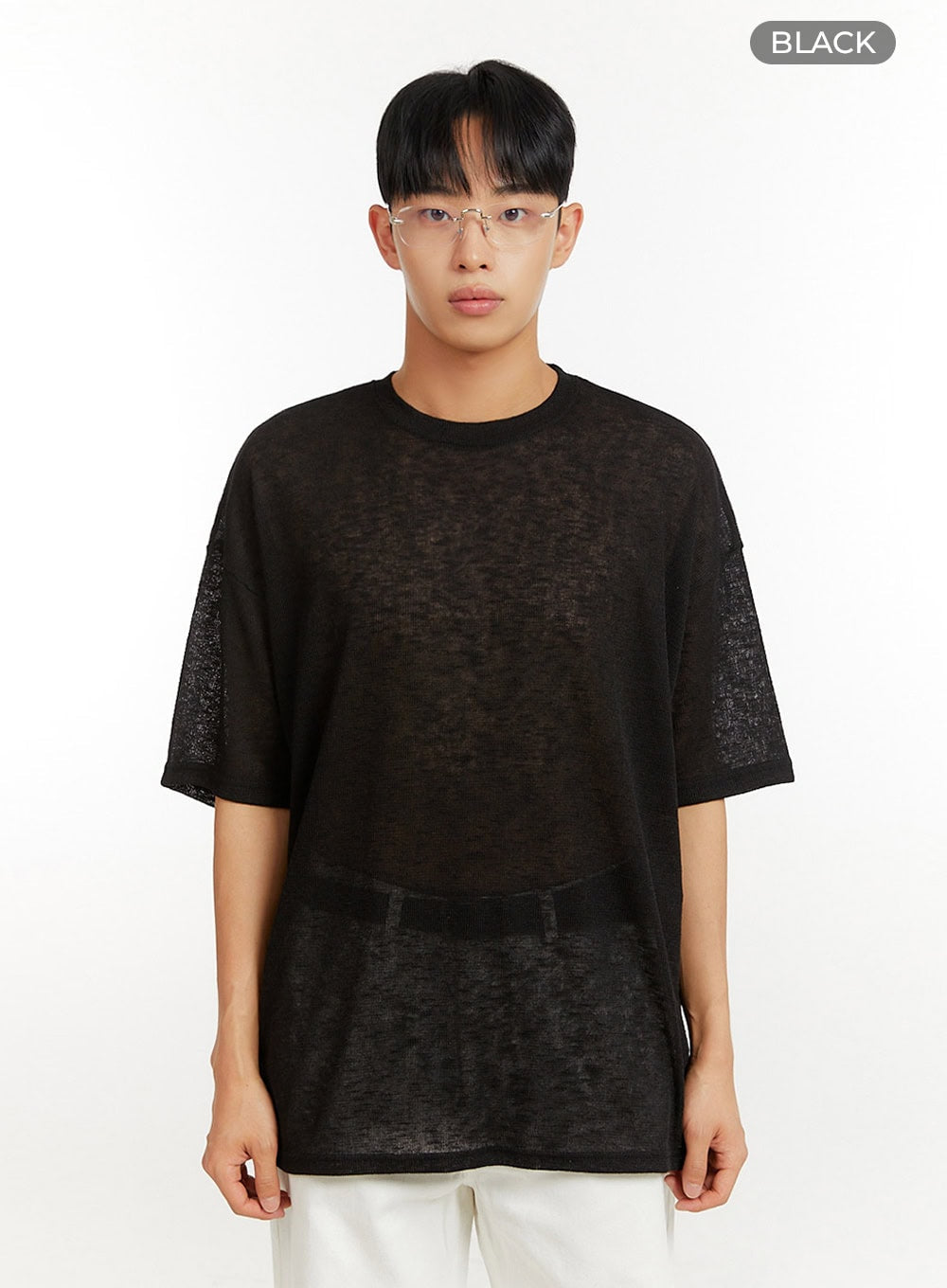 Men's Sheer Comfort Cotton T-Shirt IU427