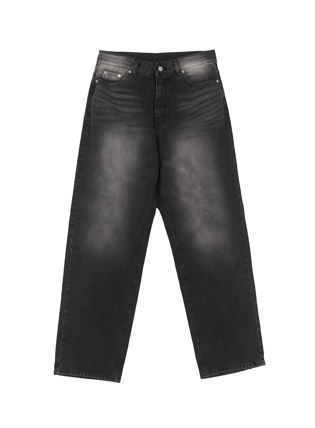 Men's Washed Loose-Fit Jeans IL529