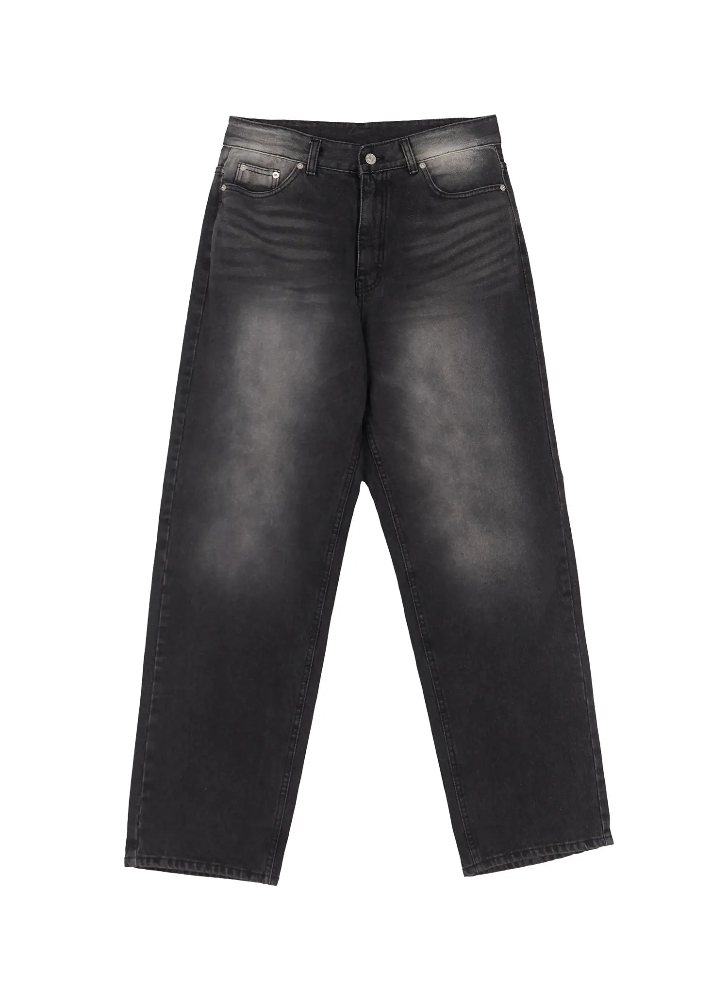 Men's Washed Loose-Fit Jeans IL529