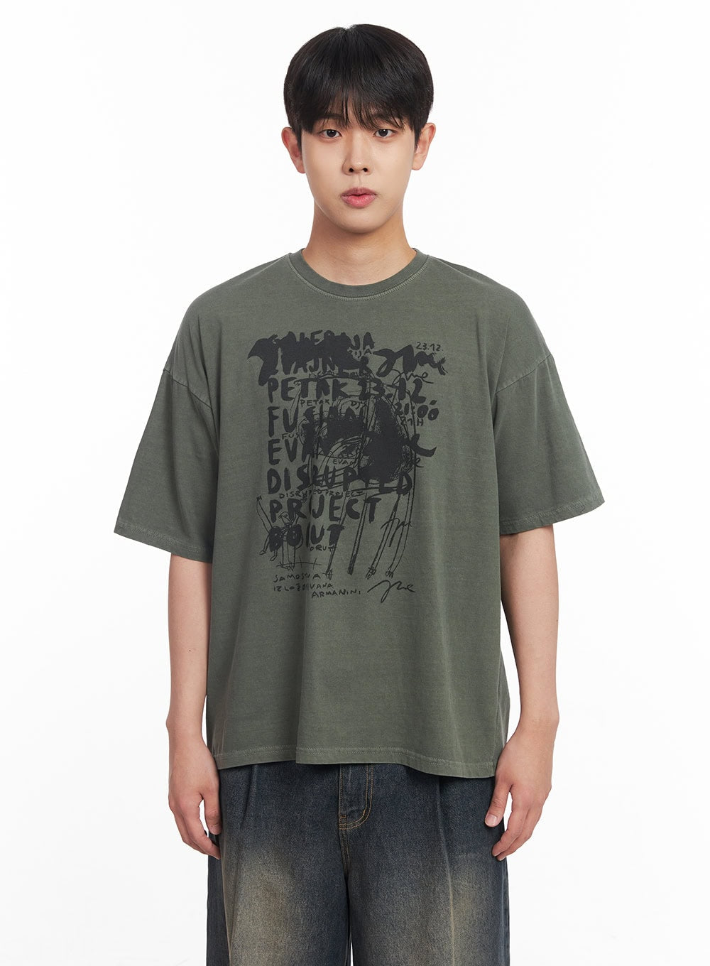 Men's Cotton Bliss Graphic T-Shirt IY522