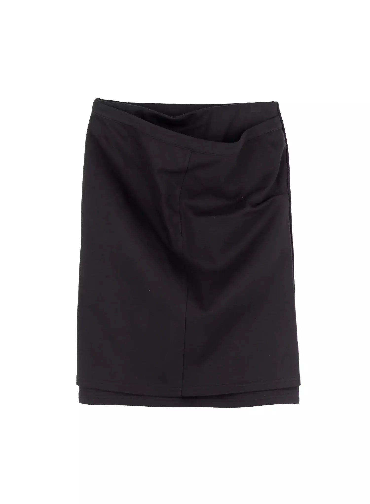 Versatile Double-Layered Midi Skirt CO517
