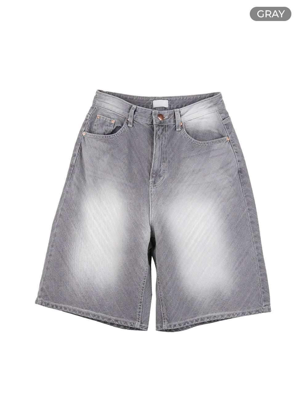 Washed Baggy Jorts IY422