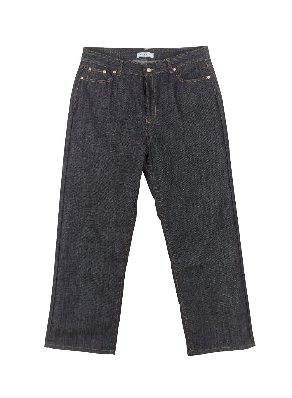 Men's No-Fade Wide-Leg Jeans IA507