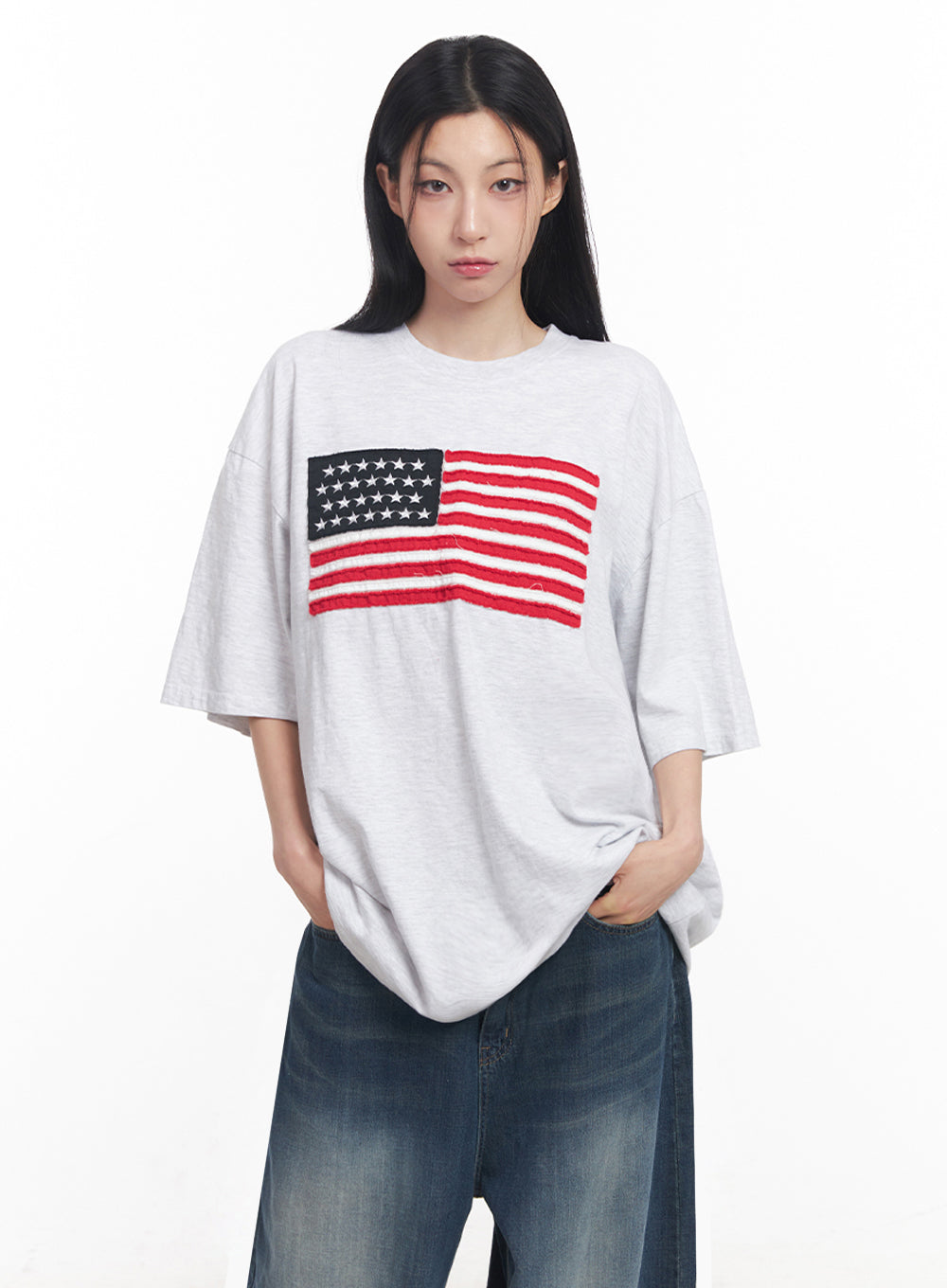 Cotton Patch Oversize T-Shirt IY516