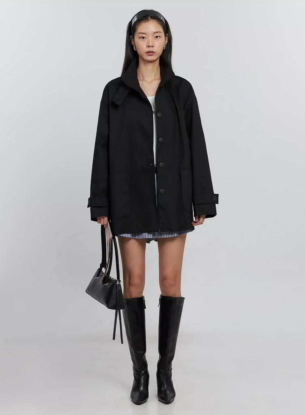 Classic Button-Up Jacket IS515