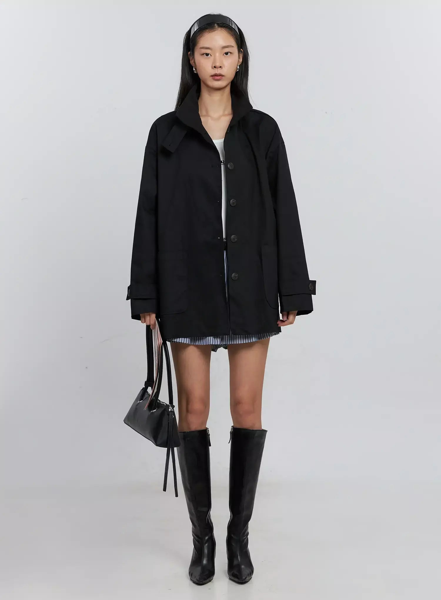 Classic Button-Up Jacket IS515