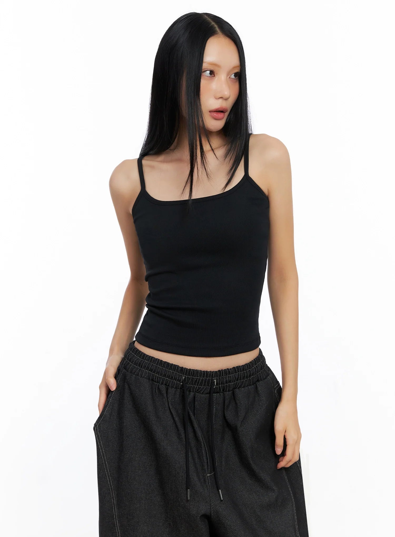 Classic Square Neck Tank Top CO516