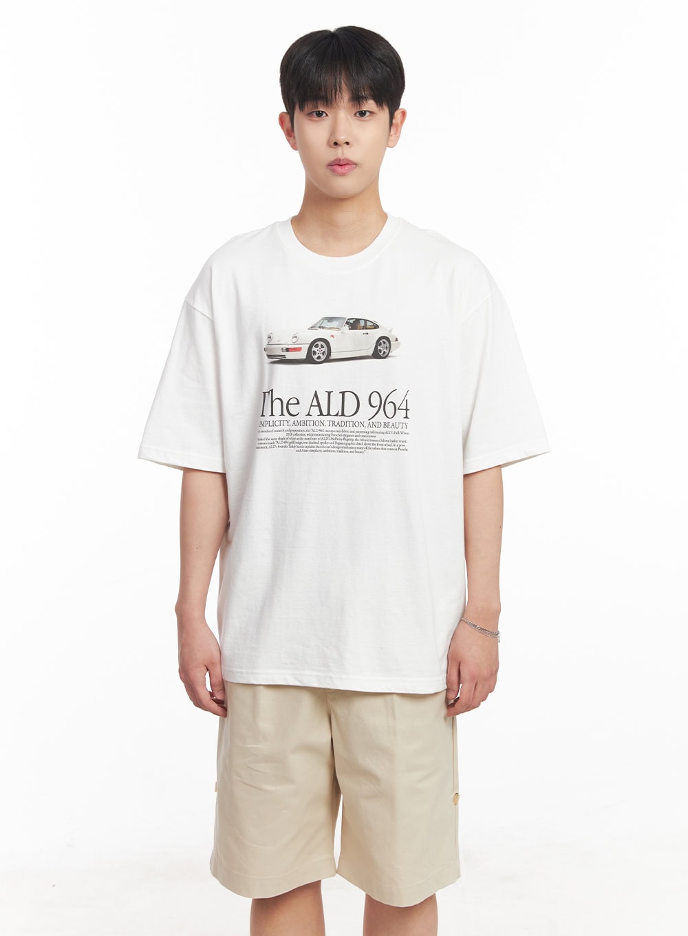 Men's Car Graphic T-Shirt IA529