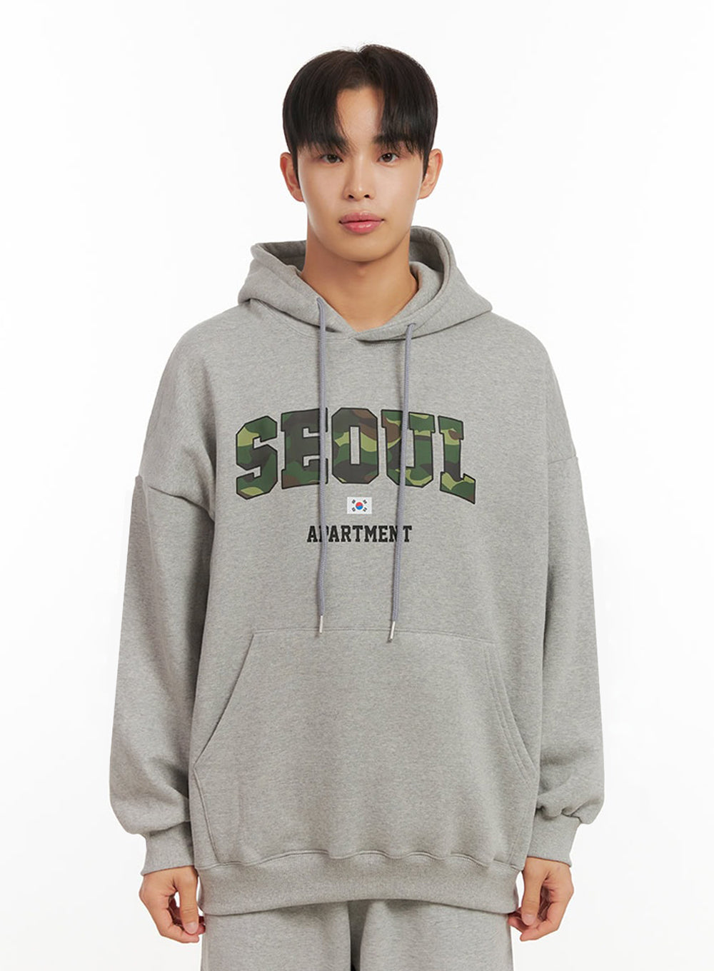 Men's Oversize Printed Hoodie ID413
