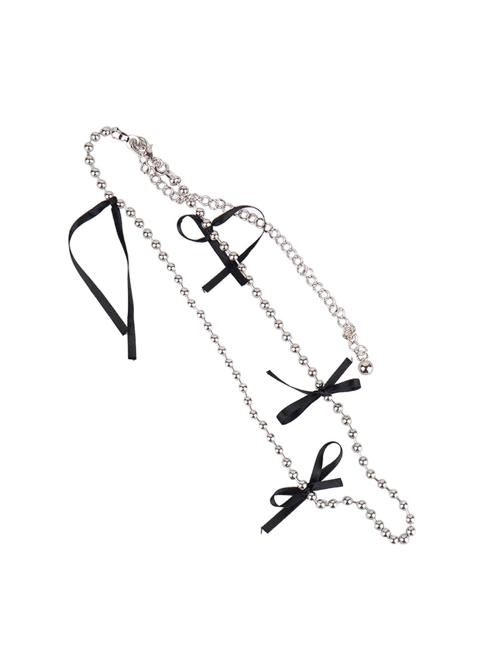 Ribbon Ball-Chain Belt IJ530