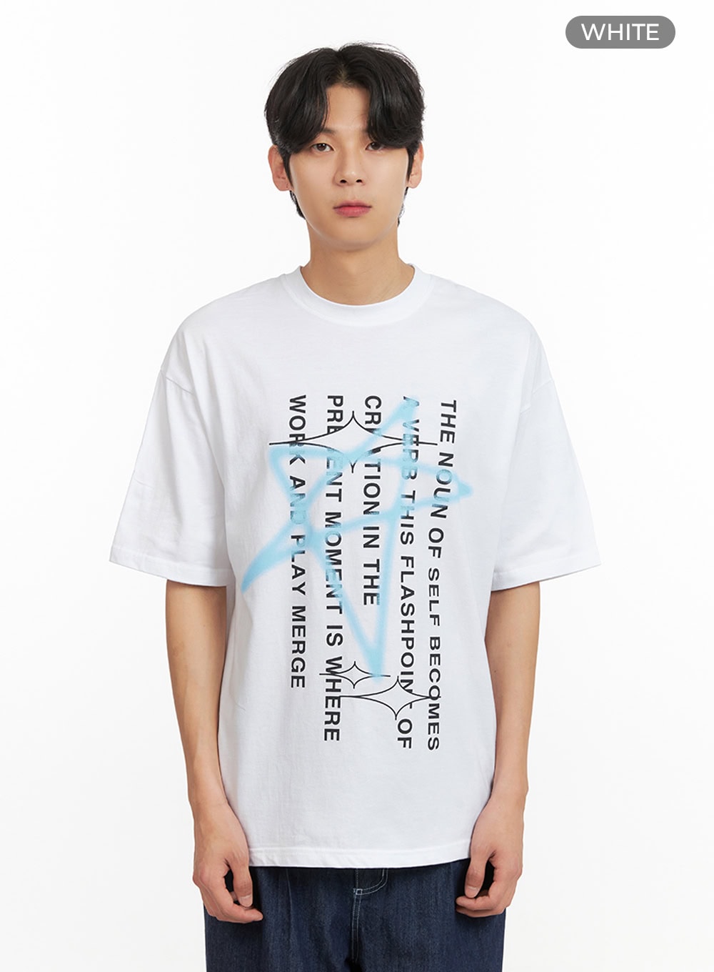 Men's Cotton Comfort Graphic T-Shirt IY431