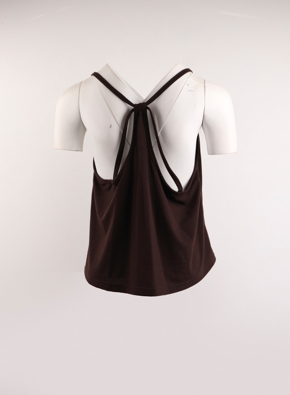Solid V-Neck Cami Top IJ411