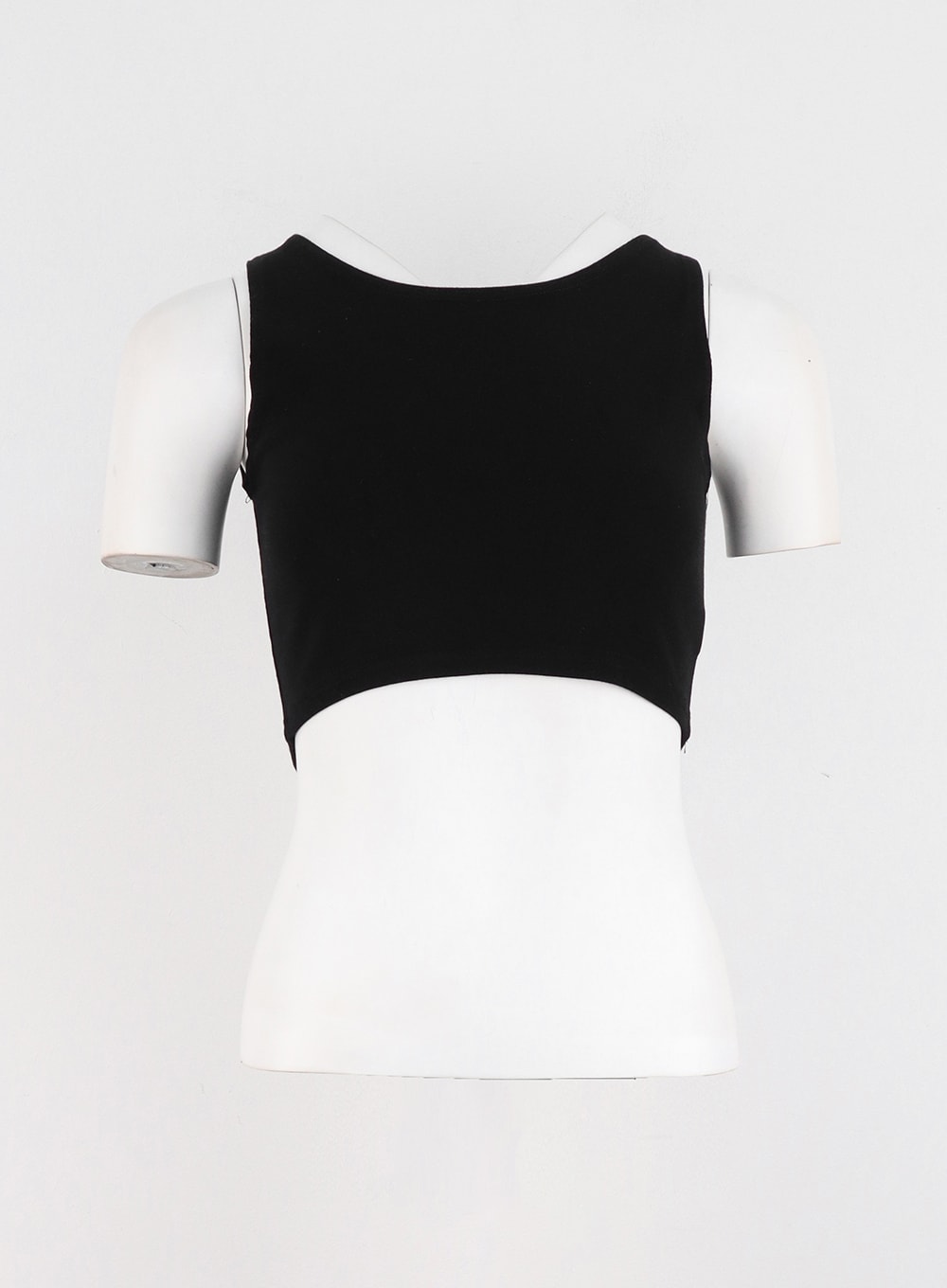 Basic Sleeveless Crop Top IO326