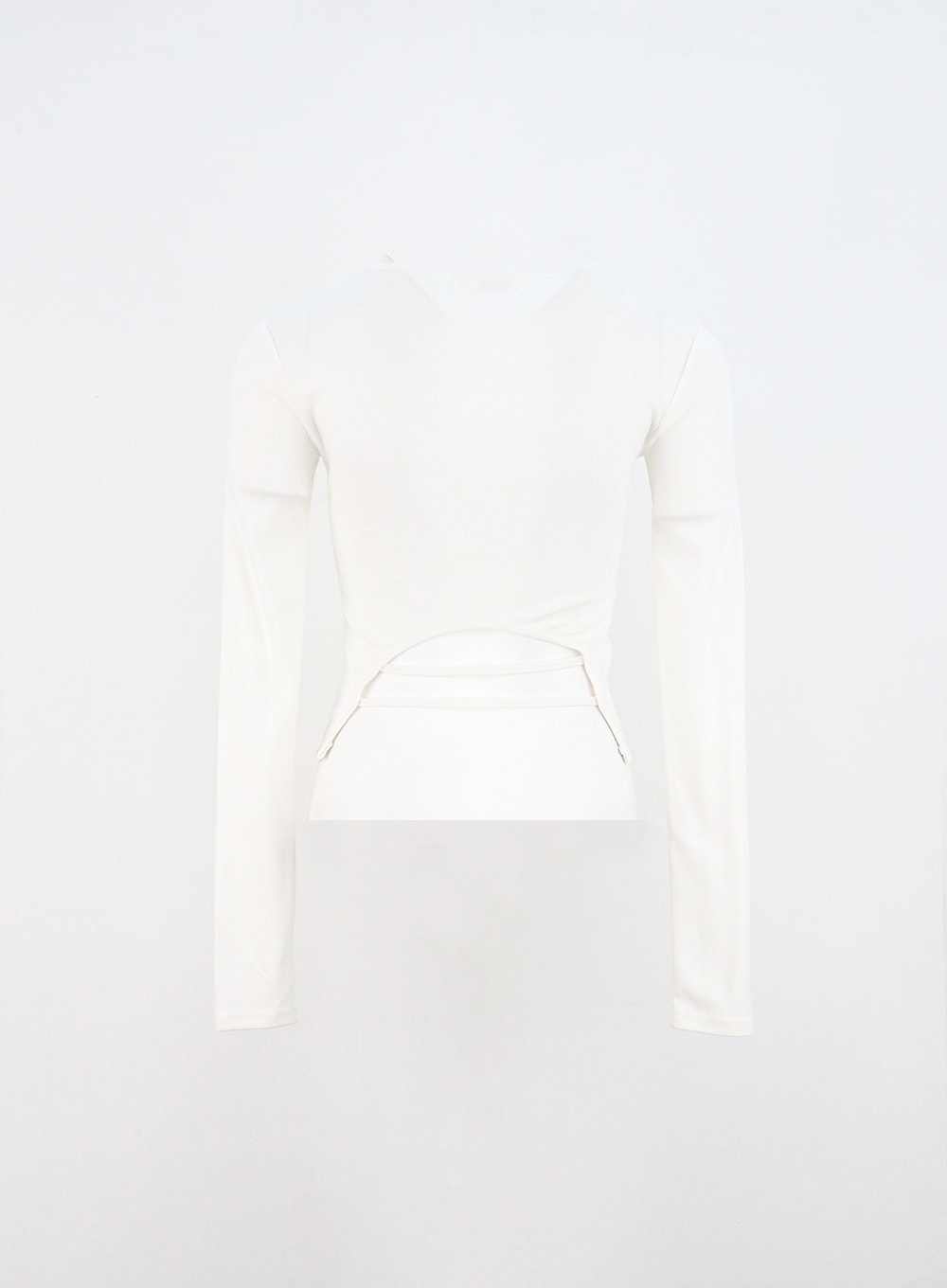Open Back Long Sleeve Tee IN308