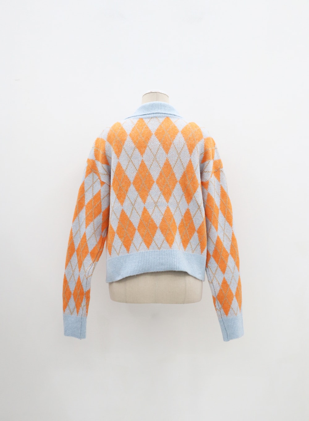Argyle Pattern Sweater IM315