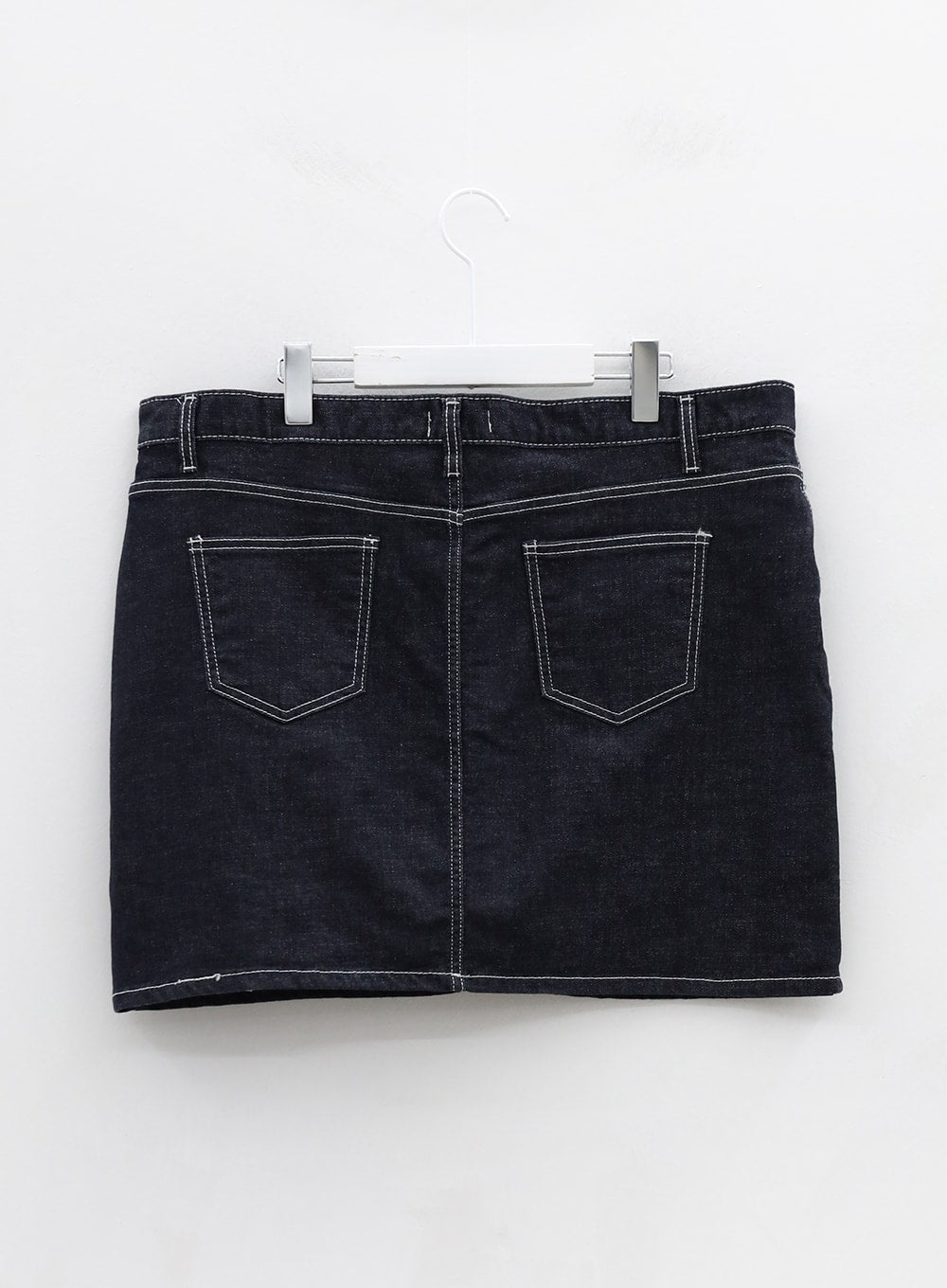 Plus Stitch Span Denim Skort IG09