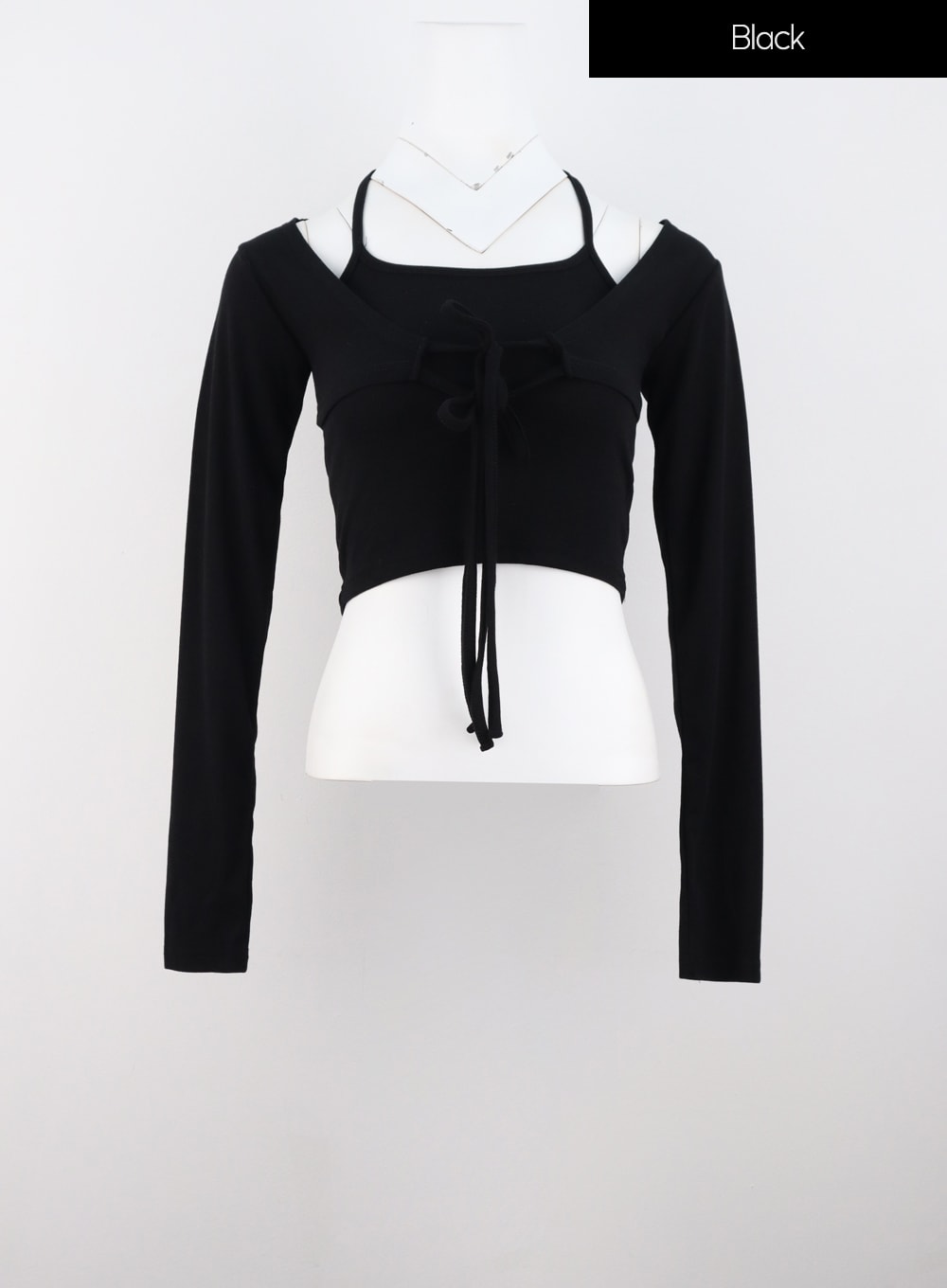 Halter Neck Top and Bolero Set IS322