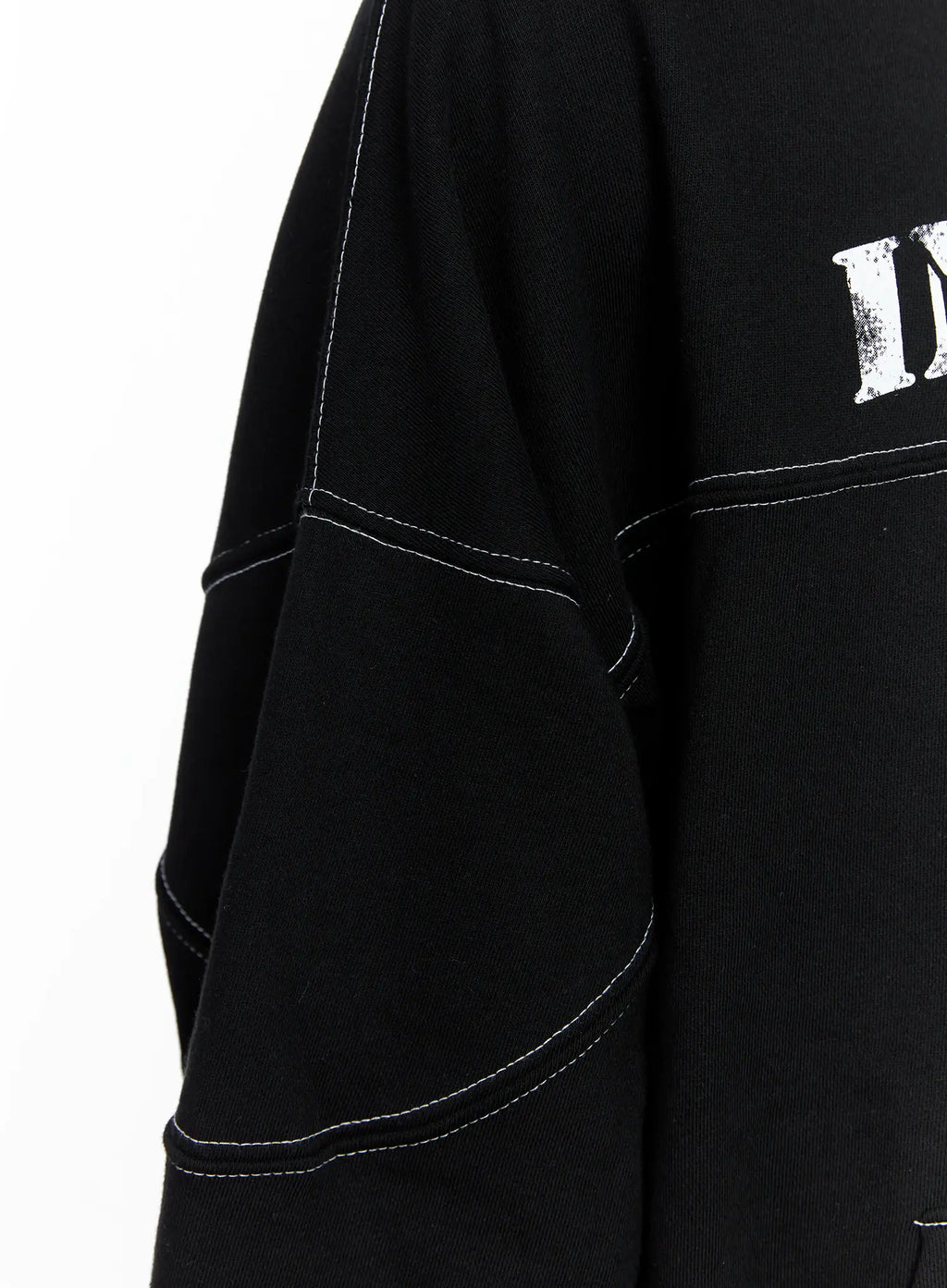 Men's Stitched Graphic Hoodie IS510