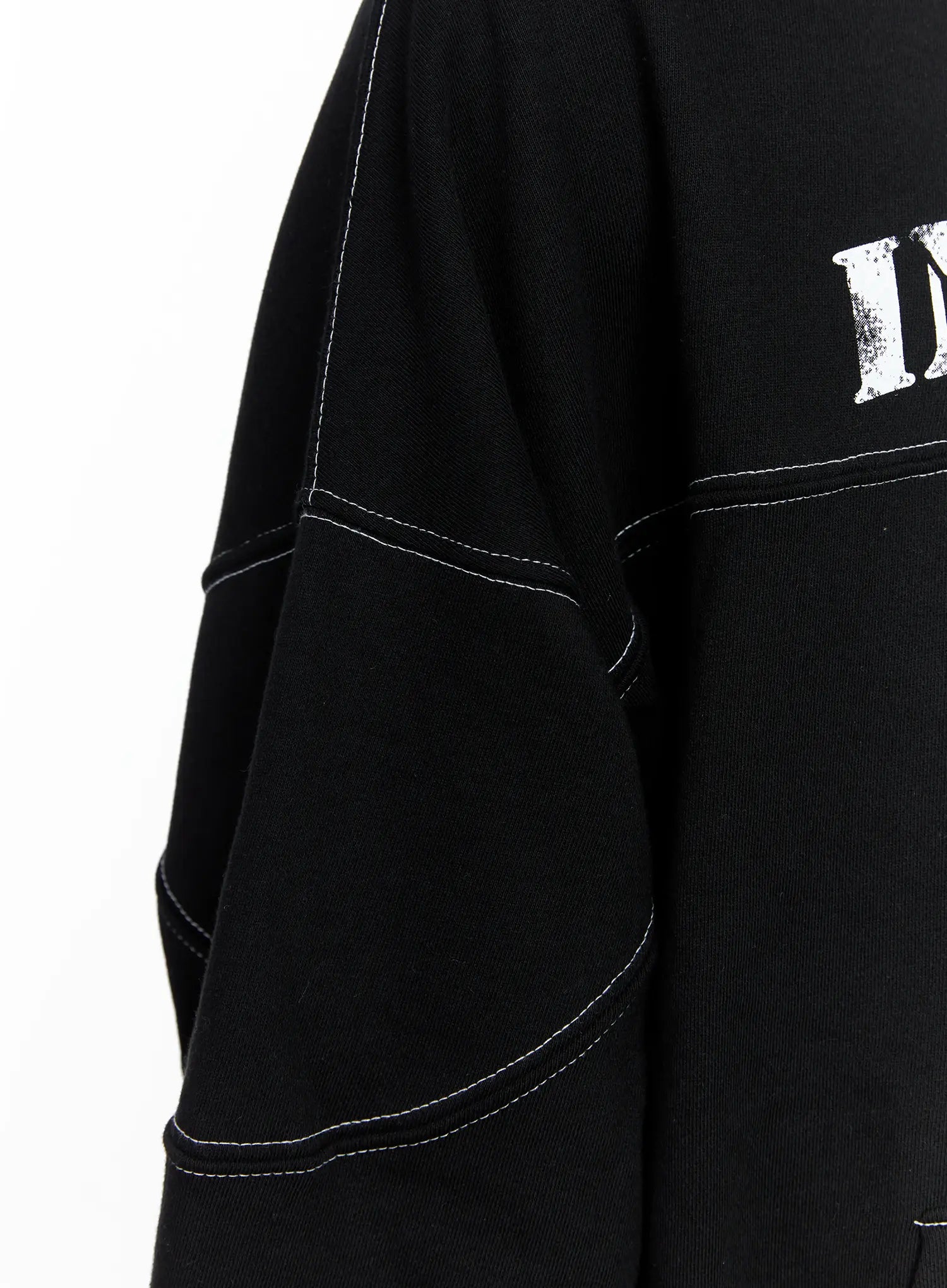 Men's Stitched Graphic Hoodie IS510