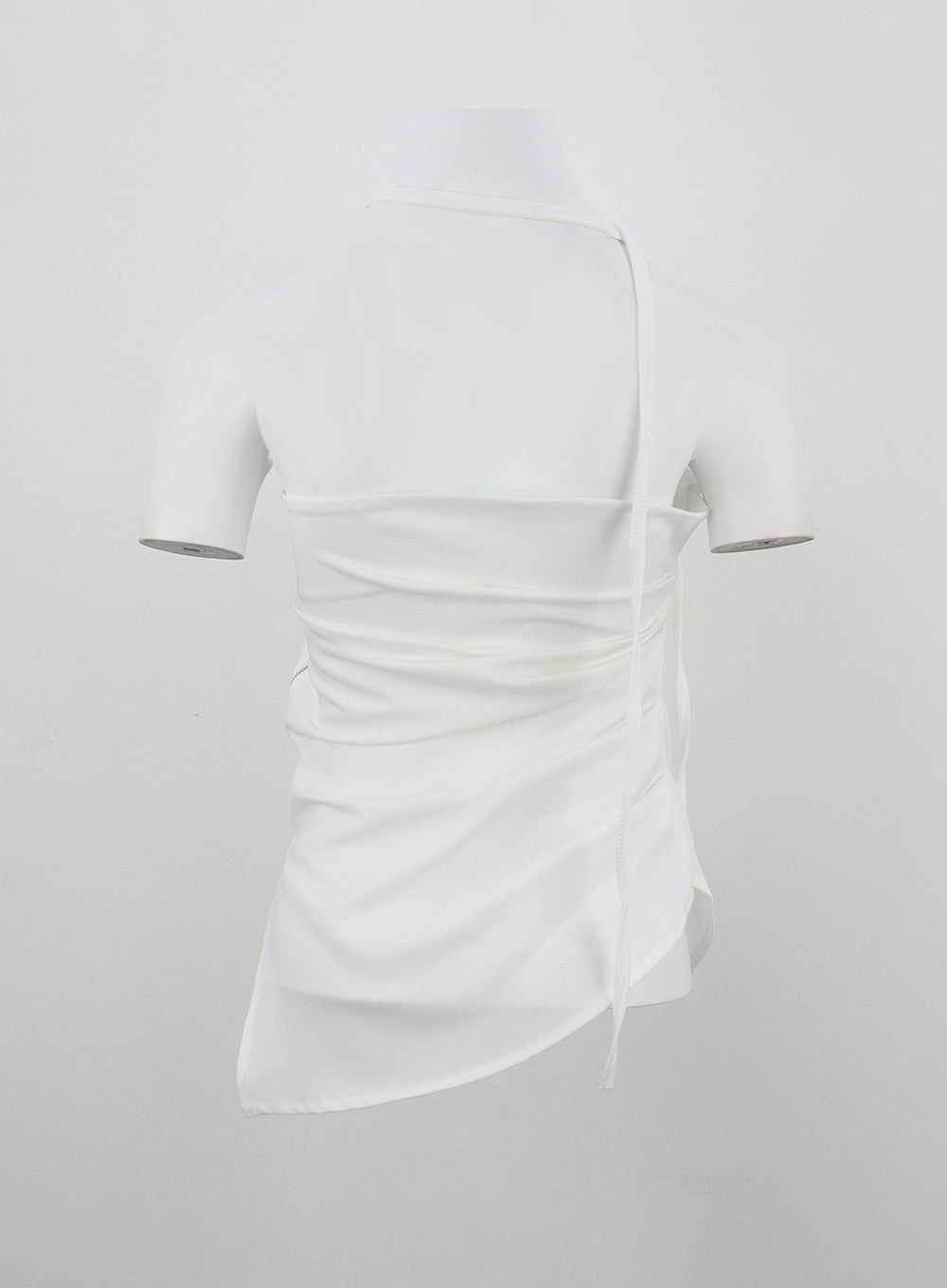 Sleeveless Top And Scarf Set IU326