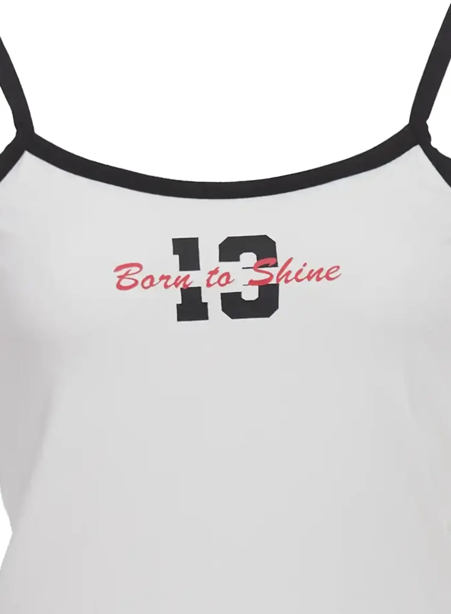 Sporty Contrast Sleeveless Top  IC503