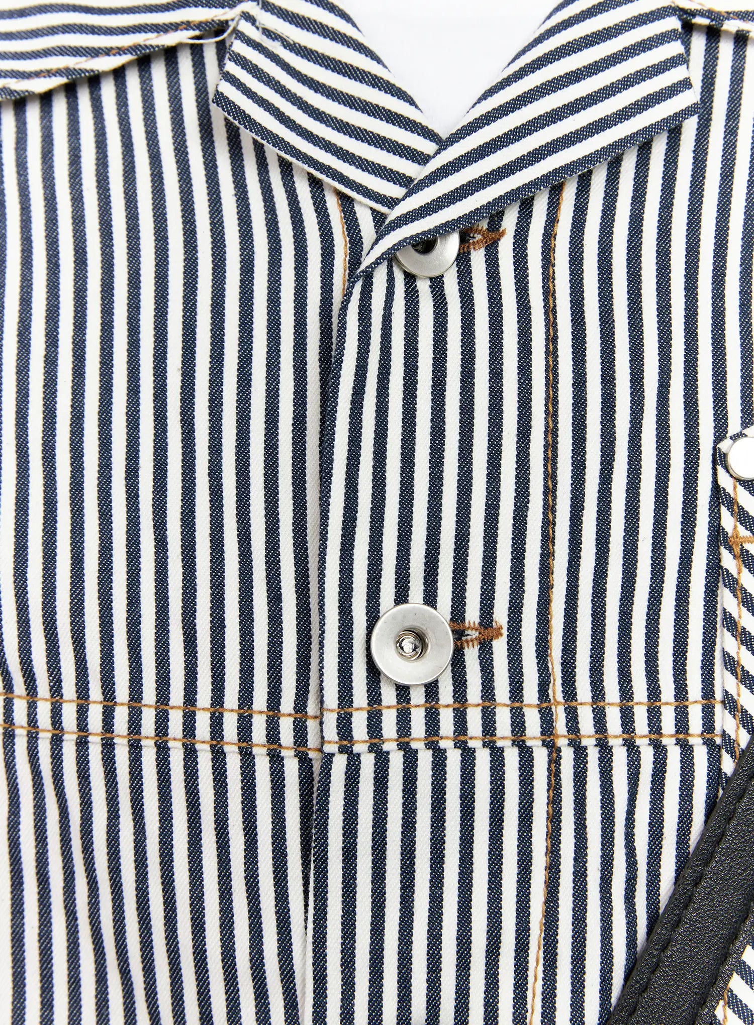 Men's Striped Cropped Jacket IG508