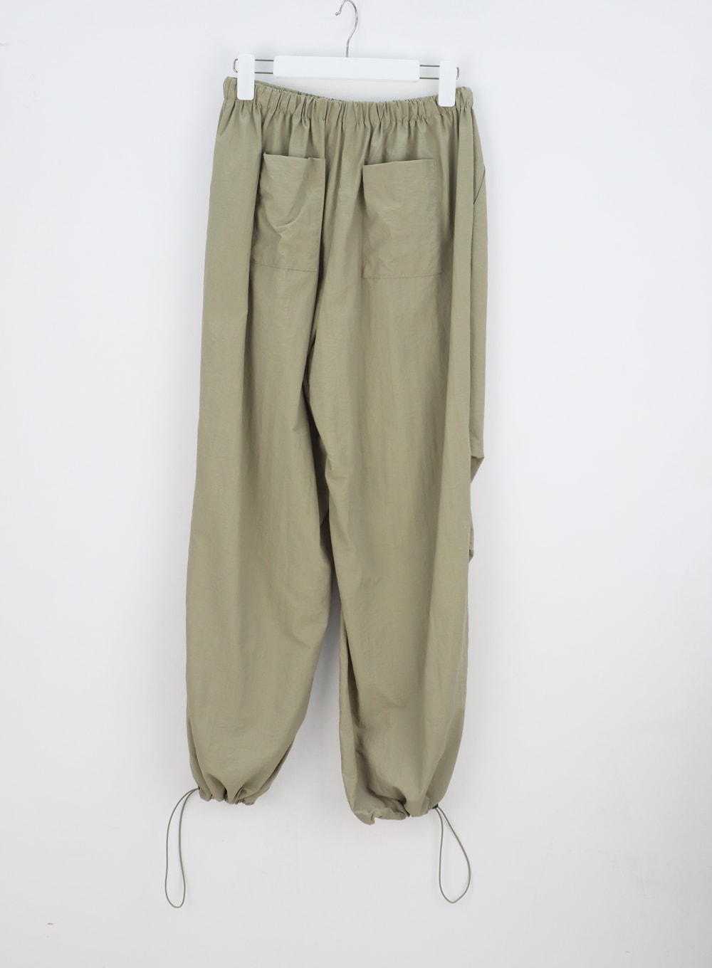 Nylon Wide Track Pants IY311