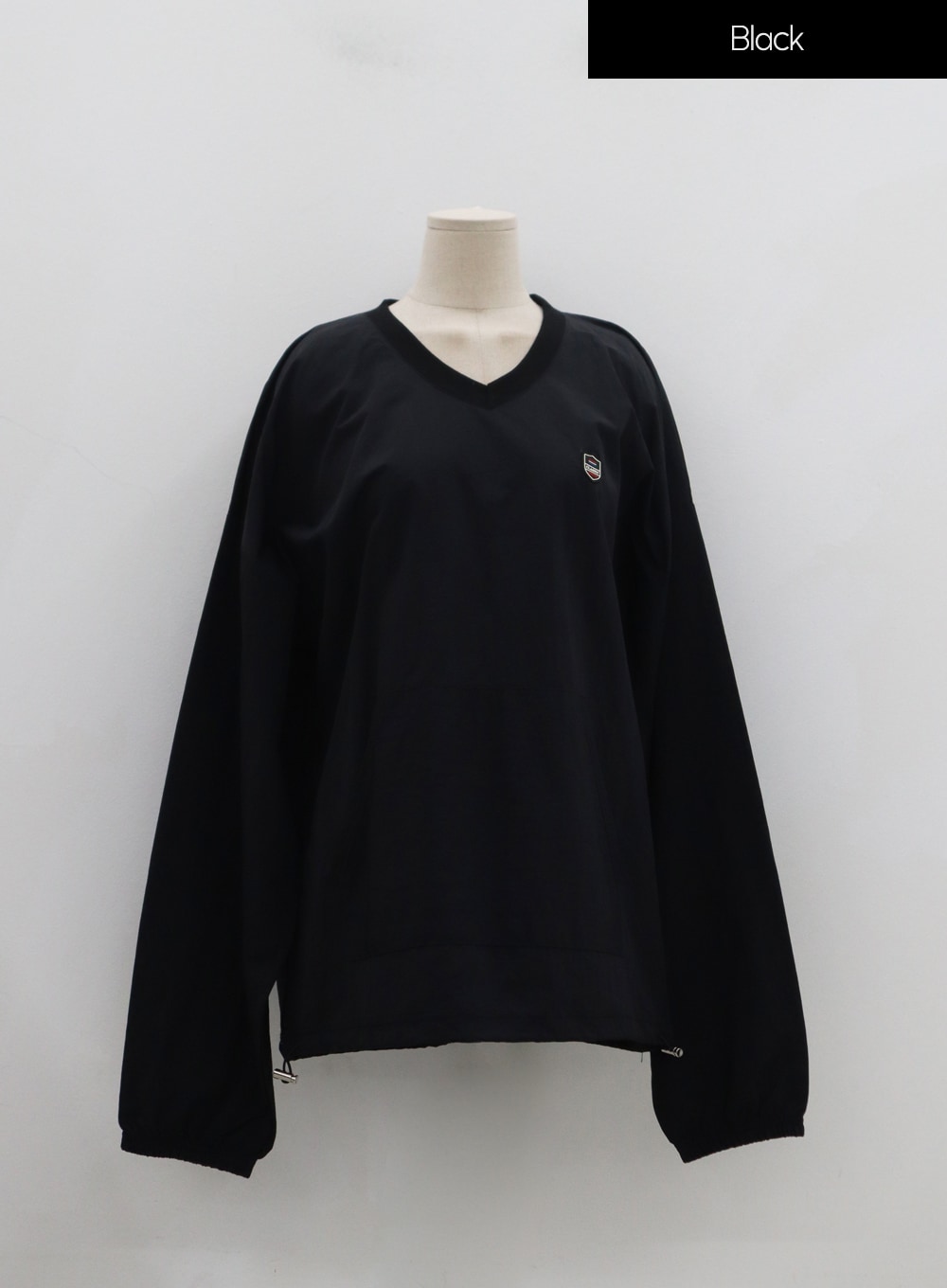 V-Neck Patch Sweatshirt IN22