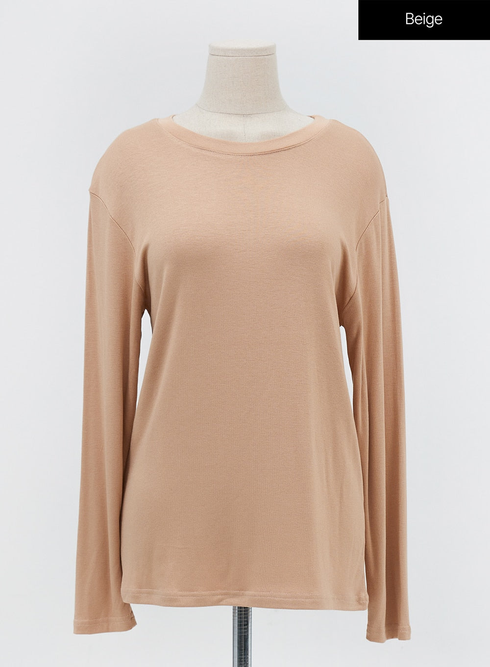 Daily Round Neck Long Sleeve T-Shirt IG24