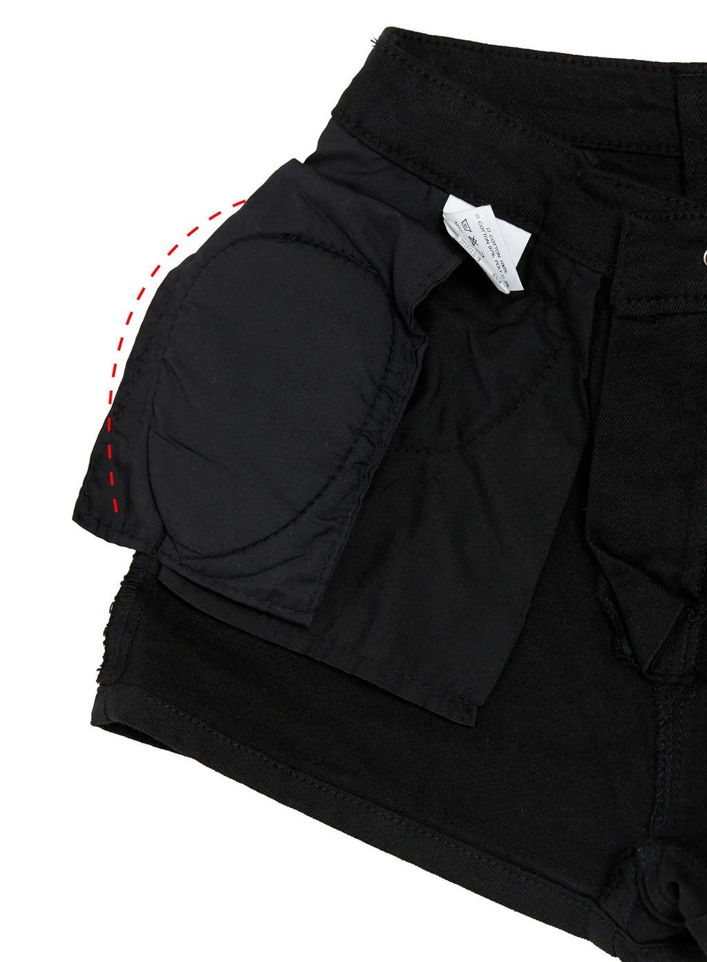 Cotton High-Waist Shorts CL510