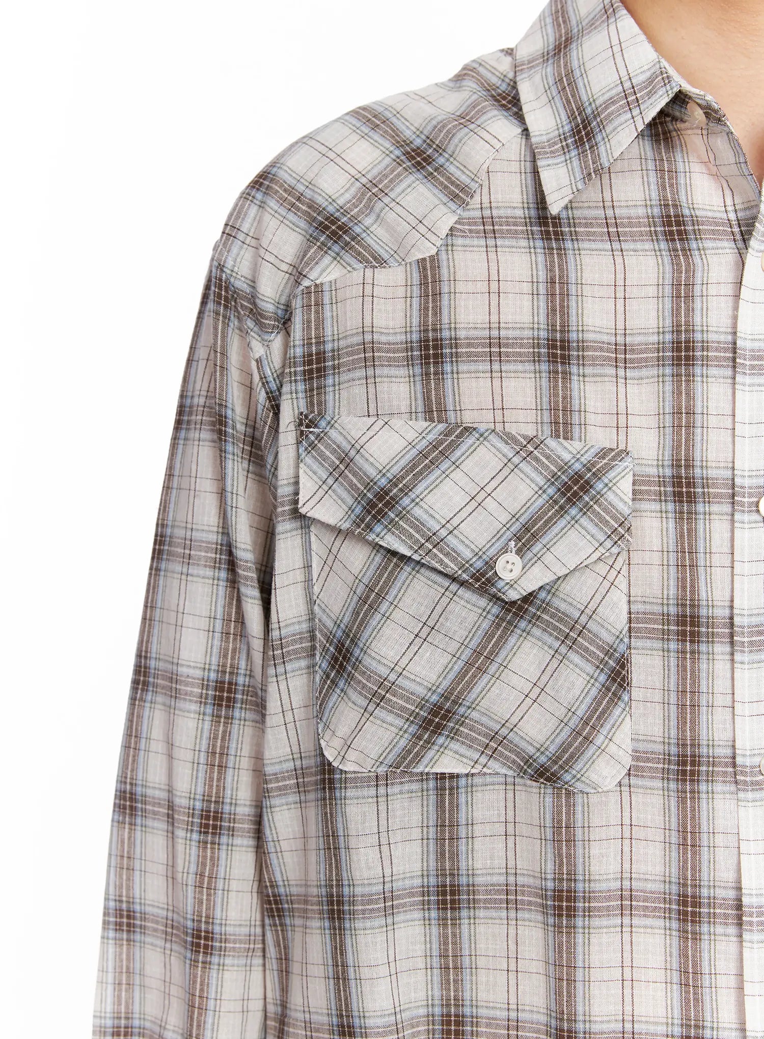 Men's Plaid Shirt IG529
