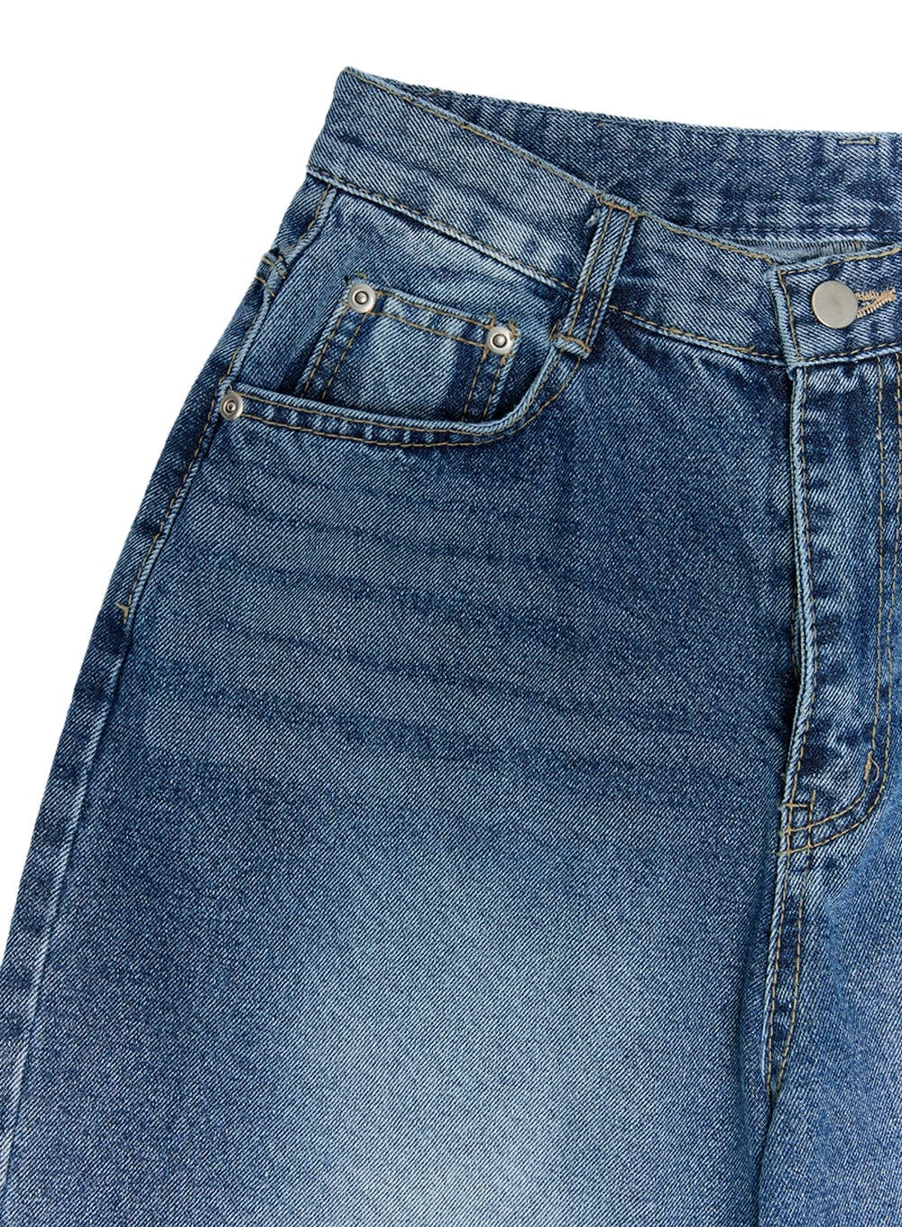 Alyssa Washed Wide-Fit Jeans IJ527