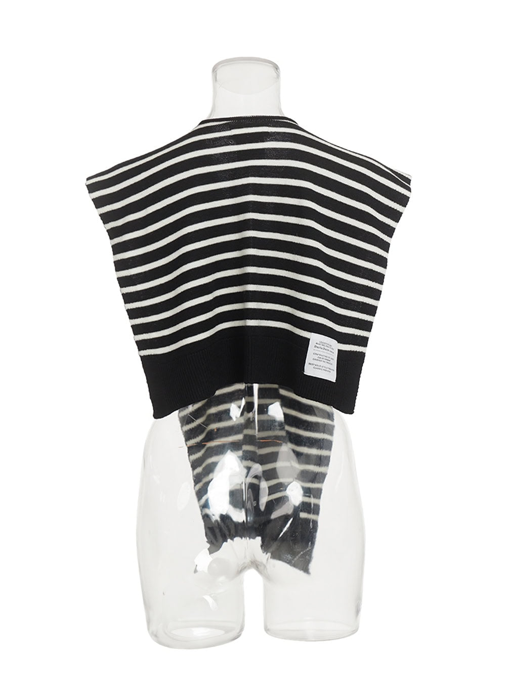 Stripe Knit Sweater Scarf IY509