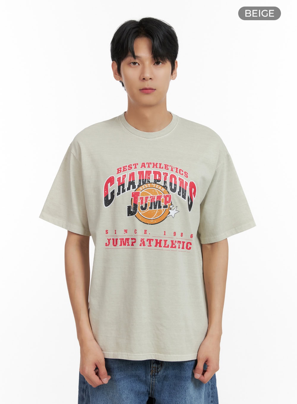 Men's Comfy Cotton Graphic T-Shirt IL403